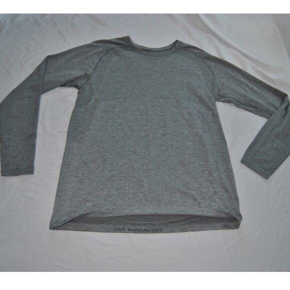 Lululemon Metal Vent Tech Long Sleeve Shirt Gray X-Large - Picture 1 of 14